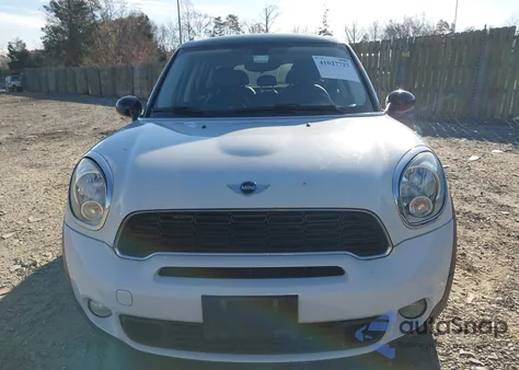 2014 Mini Countryman Cooper S from USA, damaged, VIN WMWZC5C57EWP38396